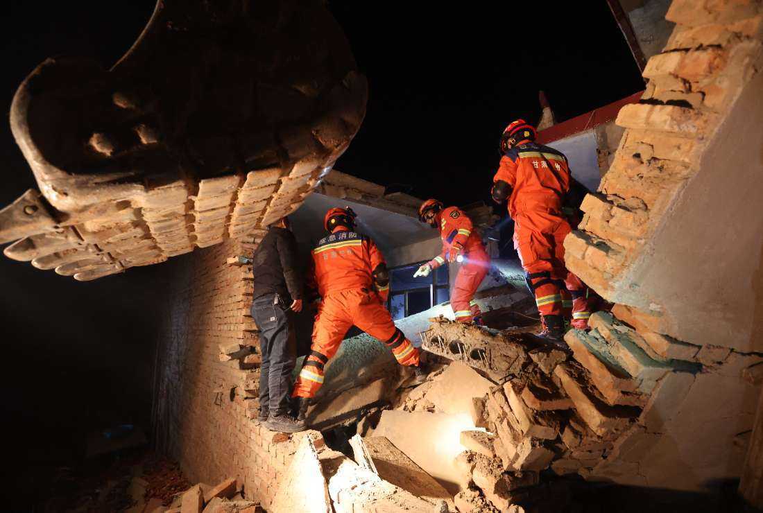At least 116 dead, hundreds hurt in China earthquake - Vimarsana News