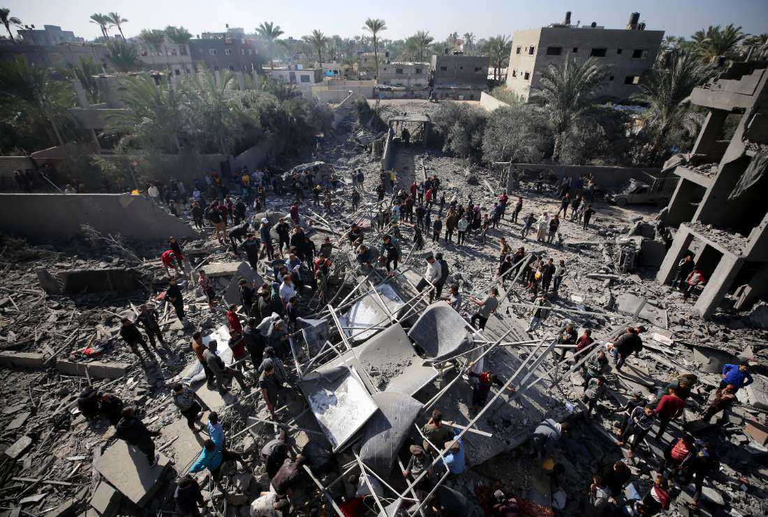 Israel bombs Gaza after warning Hamas on 'verge of dissolution' - Vimarsana News