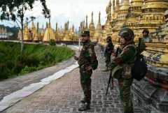 Myanmar soldiers flee to India after rebel gains