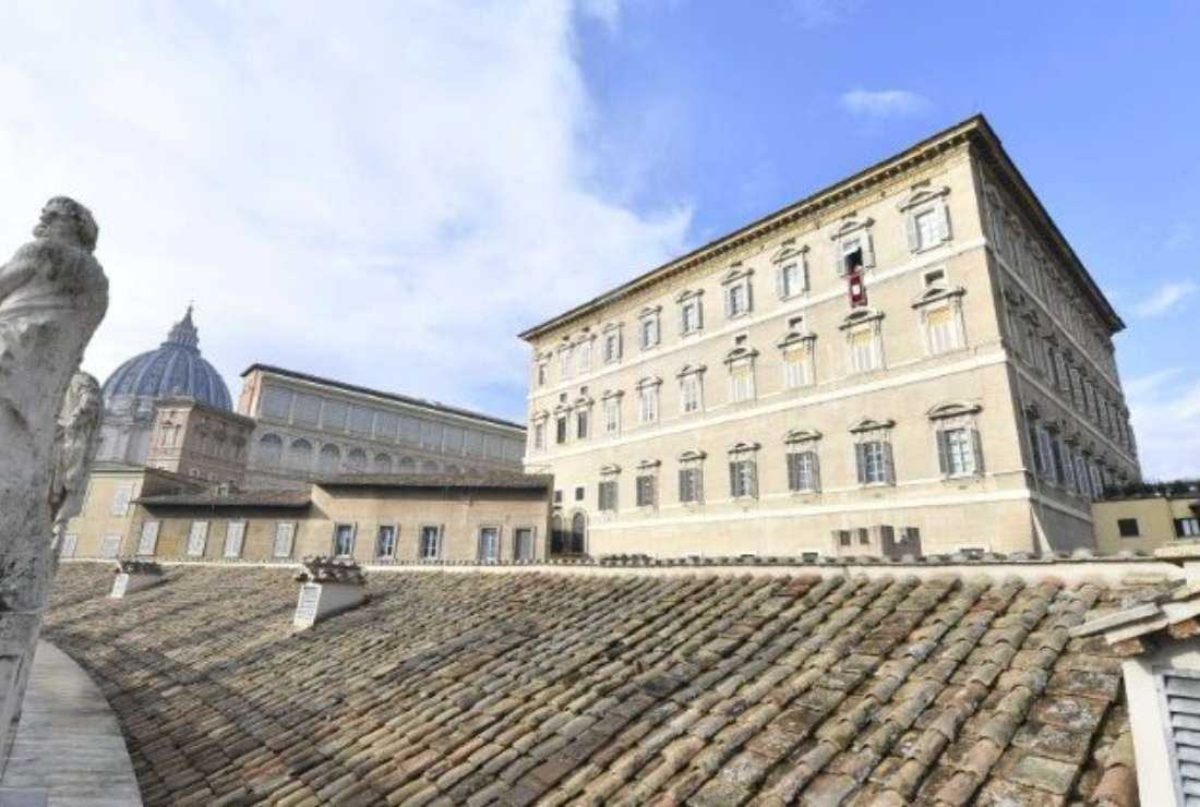 The Apostolic Palace in the Vatican.