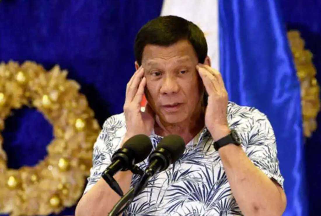 Former Philippine President Rodrigo Duterte.