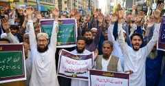 Pakistanis protest against top court's minorities ruling