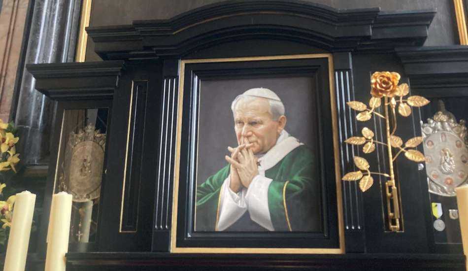 St. John Paul II, pray for us!