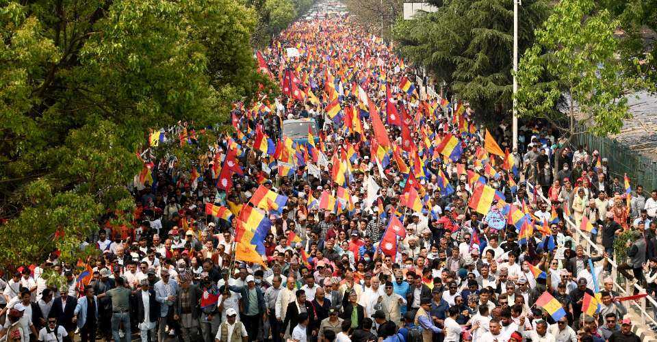 Nepal pro-monarchy demonstrators clash with police - UCA News