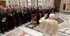 Cultivate solidarity through prayer, adoration, pope says