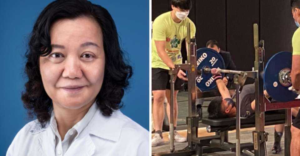 Josephine Ip, chairperson of the Hong Kong, China Weightlifting and Powerlifting Association.