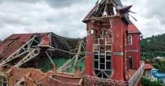 Myanmar military bombings hit two churches 