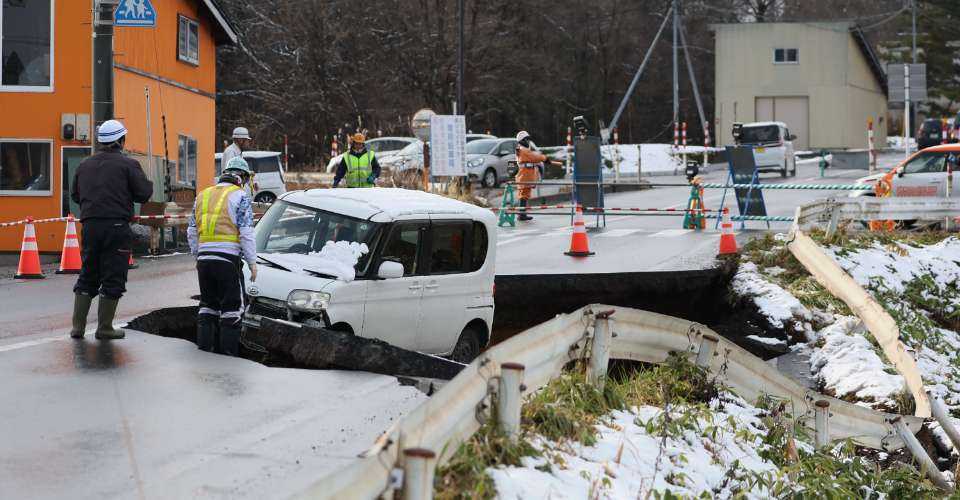 Magnitude 7.6 quake strikes off Japan, tsunami warning lifted