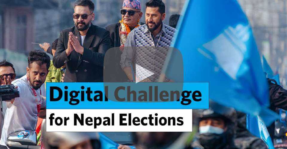 AI disinformation turns Nepal elections into a digital battleground