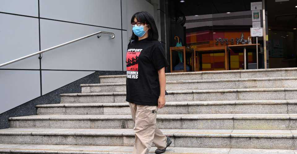 Tiananmen activist defends actions in HK security trial