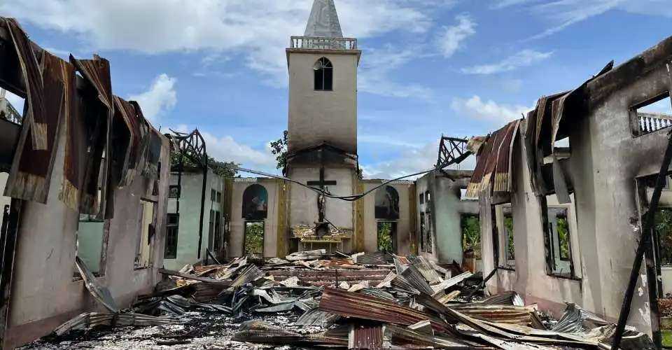 Five Myanmar bishops forced from dioceses amid civil war