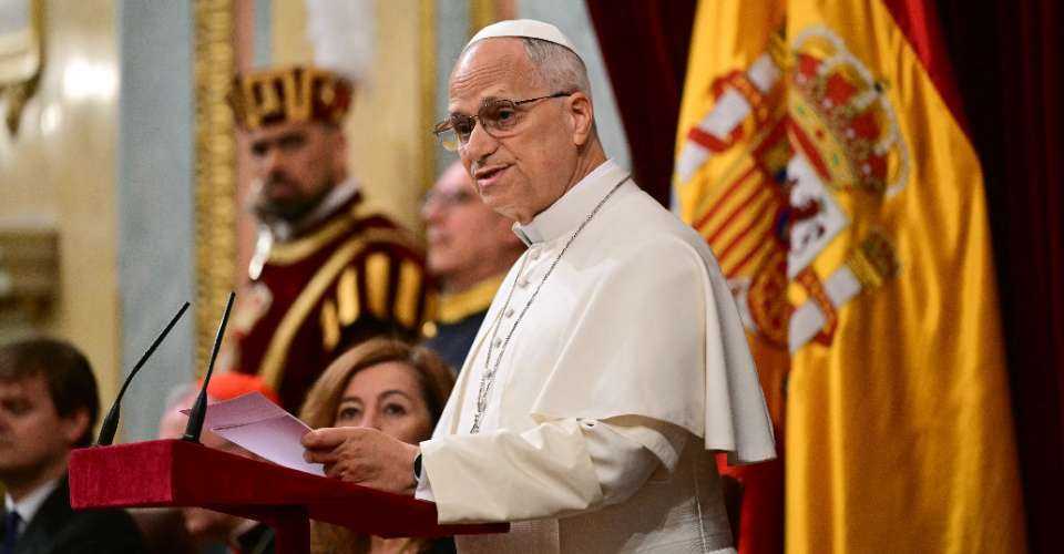 Pope Leo urges Spanish lawmakers to uphold human dignity- UCA News