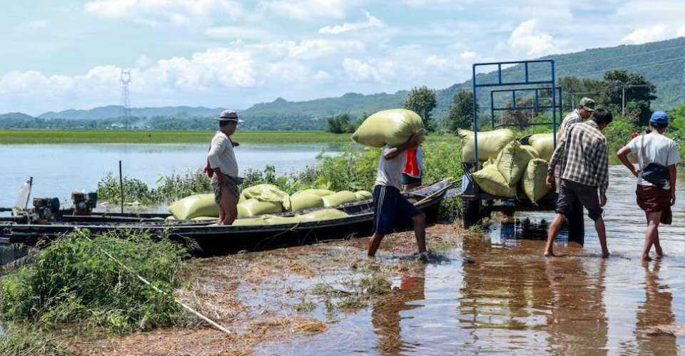 Floods in Myanmar displace thousands amid ongoing military strikes ...