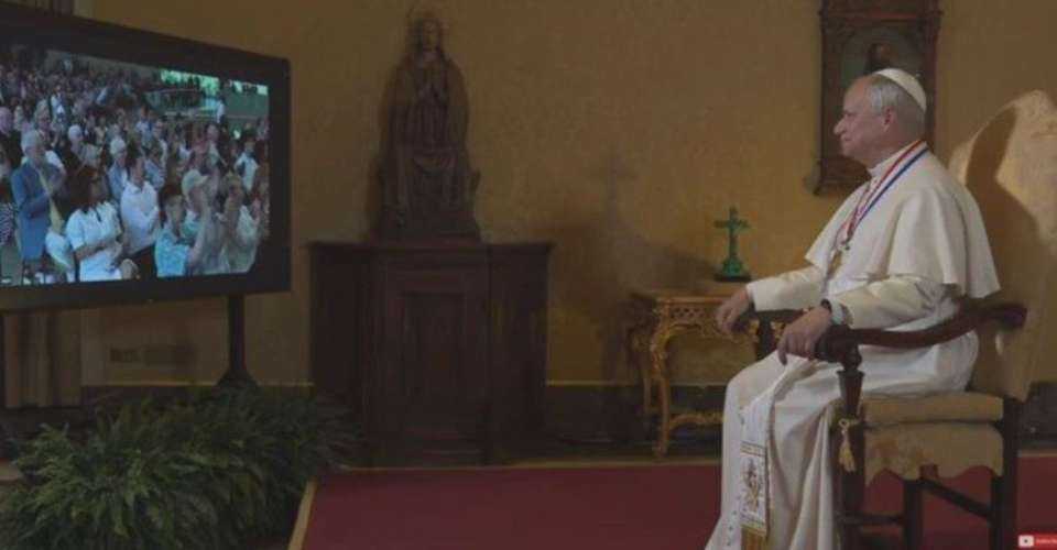 Pope urges US pilgrims to continue Eucharistic heritage for renewal, unity- UCA News