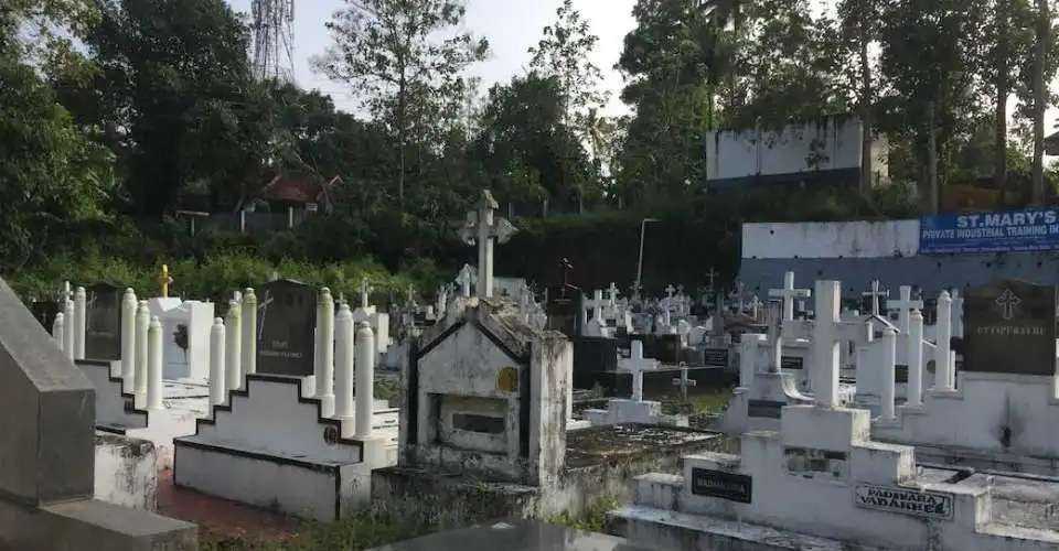 A file image of a Christian cemetery in Kerala, India. Rights activists are hopeful caste-based discrimination against Dalit Christians will gradually decline after a landmark burial in the southern state of Tamil Nadu ended a decades-long struggle for equal rights