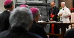 Priests, pastoral leaders have permission to do less, do it better, pope says